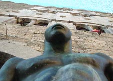 Massa Marittima- Scultura in piazza
